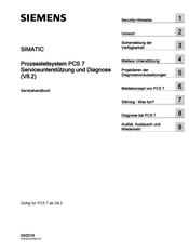 Siemens SIMATIC PCS 7 Bedienungsanleitung
