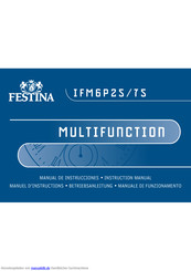Festina IFM6P25 Betriebsanleitung
