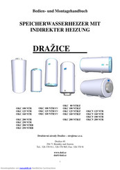 Dražice OKC 160 NTR/Z Handbuch