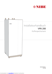 Nibe VPB 200 Installationshandbuch