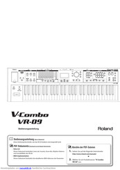 Roland V-combo Bedienungsanleitung