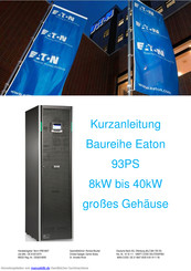 Eaton 93PS Kurzanleitung