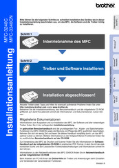 Brother MFC-3340CN Installationsanleitung