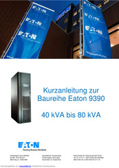 Eaton 9390 Kurzanleitung