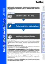 Brother MFC-8220 Installationsanleitung