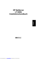 HP LT 6000r Installationshandbuch