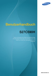 Samsung S27C590H Benutzerhandbuch
