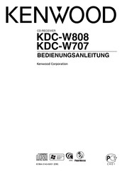 Kenwood KDC-W808 Bedienungsanleitung