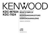 Kenwood KDC-7024 Bedienungsanleitung