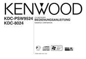 Kenwood KDC-PSW9524 Bedienungsanleitung