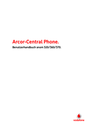 Arcor snom 320 Benutzerhandbuch