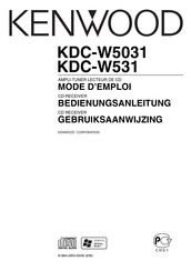Kenwood KDC-W531 Bedienungsanleitung