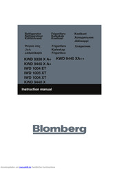 Blomberg KWD 9440 X Handbuch