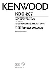 Kenwood KDC-237 Bedienungsanleitung