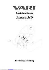 Vari Samson-56D Bedienungsanleitung
