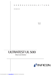 Inficon ULTRATESTUL 500 Gebrauchsanleitung