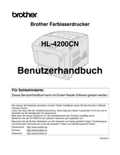 Brother HL-4200CN Benutzerhandbuch