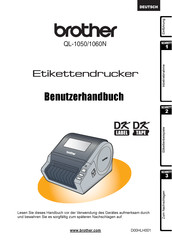 Brother QL-1050 Benutzerhandbuch