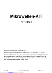 Daewoo KIT-6C40 Handbuch