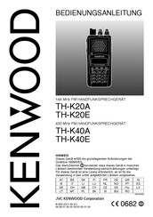 Kenwood TH-K20A Handbuch