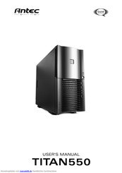 Antec TITAN550 Handbuch