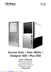 Antec Plus 550 Anwenderhandbuch
