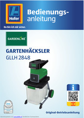 Gardenline GLLH 2848 Bedienungsanleitung