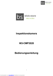 BS W3-CMP3528 Bedienungsanleitung