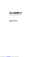 Gigabyte ga-k8nmf-9 Bedienungsanleitung