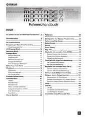 Yamaha MONTAGE 6 Referenzhandbuch