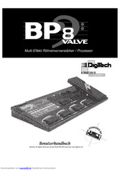 digi-tech BP8 Valve Benutzerhandbuch