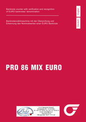 AUS Pro86 Mix Euro Bedienungsanleitung