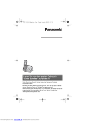 Panasonic Serie KX-TG6511 Handbuch