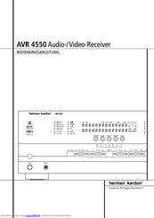 Harman AVR 4550 Bedienungsanleitung