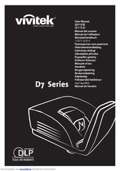 Vivitek D7 Series Benutzerhandbuch