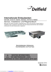 Delfield N8100B Installationshandbuch
