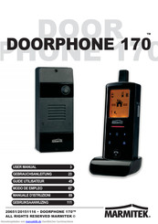 Marmitek Doorphone 170 Gebrauchsanleitung