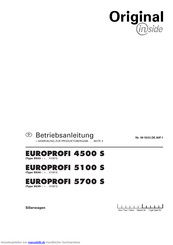 Pottinger EUROPROFI 5700 S Betriebsanleitung