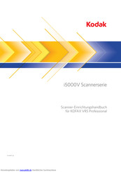 Kodak i5000V serie Bedienungsanleitung