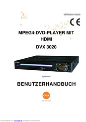 CMX DVX 3020 Benutzerhandbuch