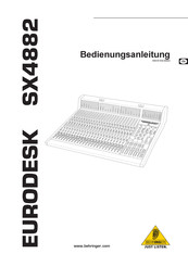 Behringer EURODESK SX4882 Bedienungsanleitung