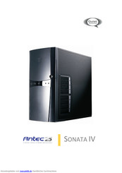 Antec 25 SONATA IV Benutzerhandbuch