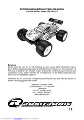 Robitronic TEAM LOSI MUGGY Bedienungsanleitung