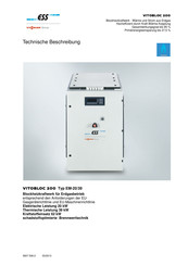 ESS VITOBLOC 200 Technische Beschreibung