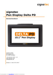 Signotec Delta PD Benutzerhandbuch