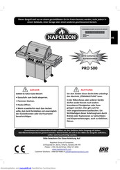 Napoleon pro500 Handbuch