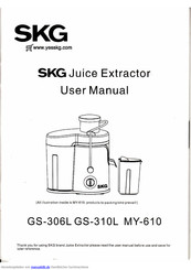 SKG GS-3O6L Handbuch