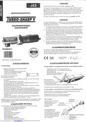 JAS Power Turbo-Sharp V Bedienungsanleitung