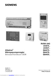 Siemens QAA75 Benutzerhandbuch