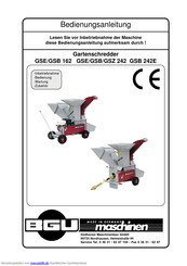 BGU GSE 162 Bedienungsanleitung